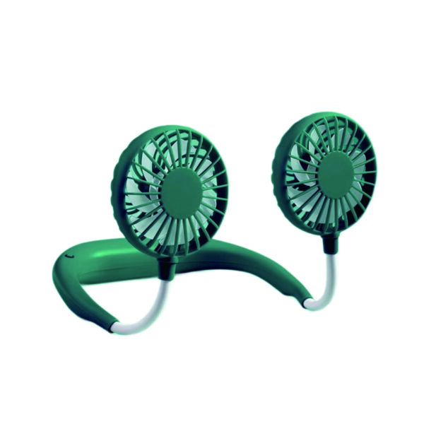 Hands-Free Wearable Neck Fan with 7-Blade Dual Head