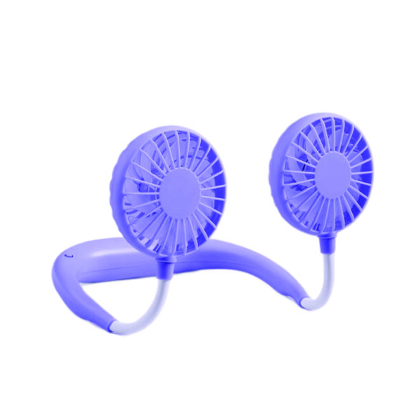 Hands-Free Wearable Neck Fan with 7-Blade Dual Head