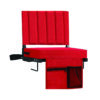 Foldable Stadium Seat with Backrest and Storage Pocket