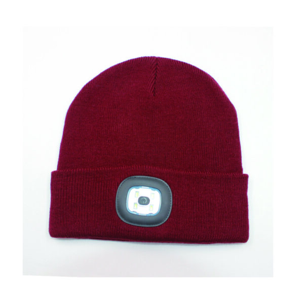 LED Light-Up Knitted Winter Beanie Hat