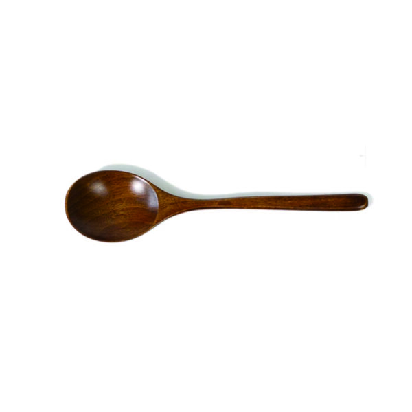 Small Nanmu Wood Mixing Spoon for Desserts