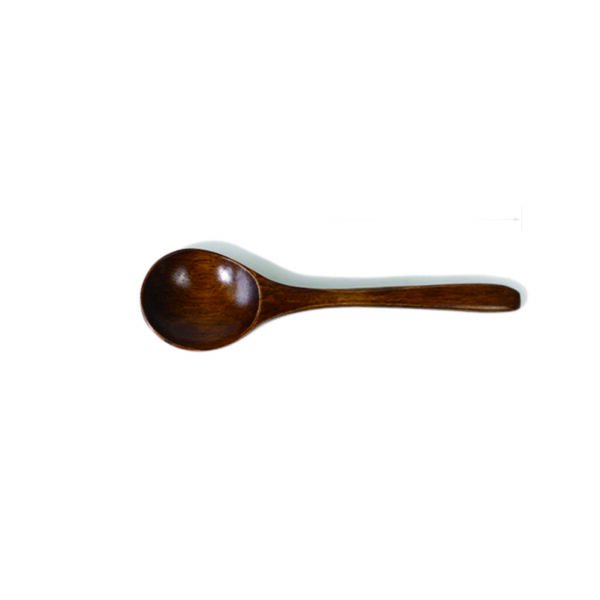 Small Nanmu Wood Mixing Spoon for Desserts