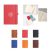 A7 PU Leather Pocket Notebook with Lined Pages