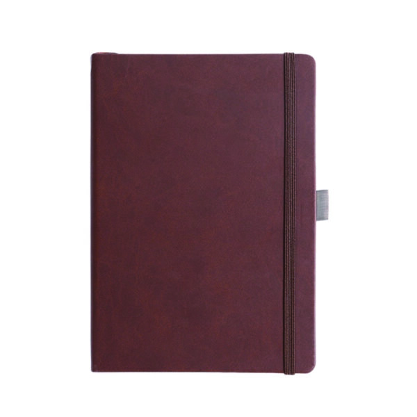 A7 PU Leather Pocket Notebook with Lined Pages