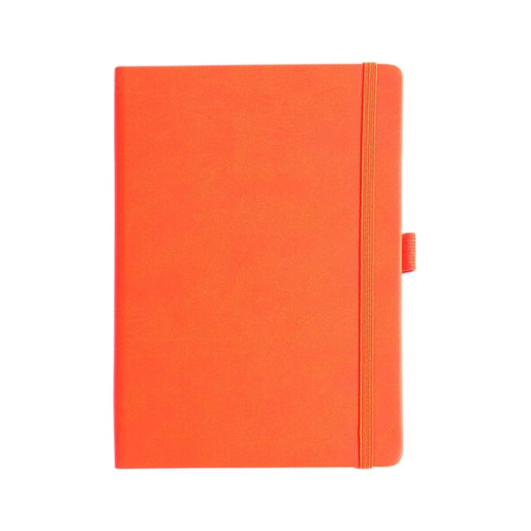 A7 PU Leather Pocket Notebook with Lined Pages