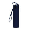 16 oz Foldable Silicone Water Bottle for Travel