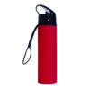 16 oz Foldable Silicone Water Bottle for Travel
