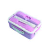 Wheat Straw Eco-Friendly Bento Lunch Box with Compartments
