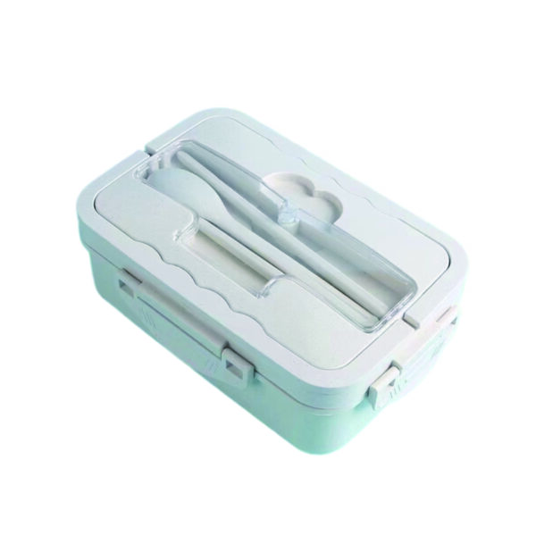 Wheat Straw Eco-Friendly Bento Lunch Box with Compartments