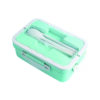 Wheat Straw Eco-Friendly Bento Lunch Box with Compartments