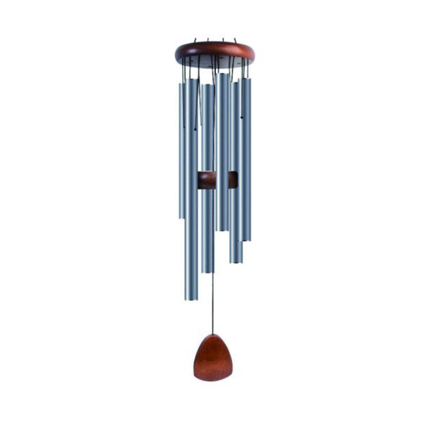 Aluminum Tube and Pine Wood Wind Chimes for Outdoor Decor