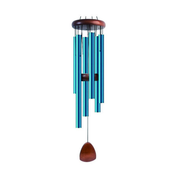 Aluminum Tube and Pine Wood Wind Chimes for Outdoor Decor
