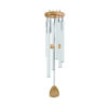 Aluminum Tube and Pine Wood Wind Chimes for Outdoor Decor