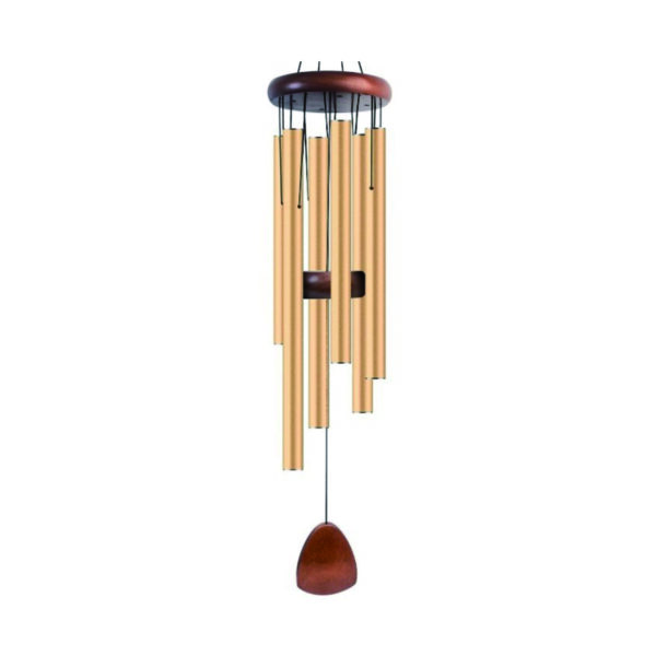 Aluminum Tube and Pine Wood Wind Chimes for Outdoor Decor