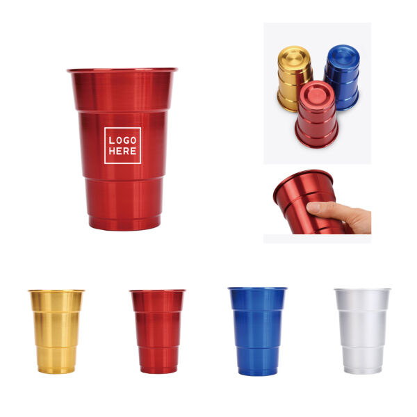 SPL354 16 oz Recyclable Aluminum Cup for Beverages
