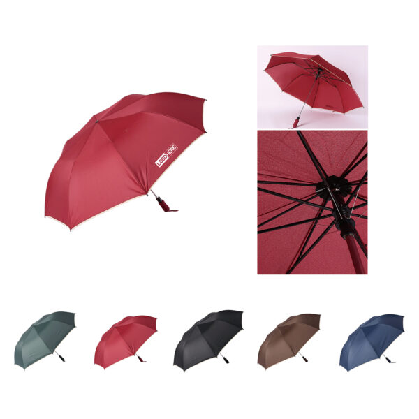 SPL358 Compact Travel Umbrella with Double-Ventilated Canopy