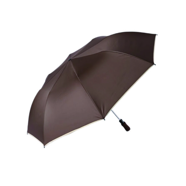 Compact Travel Umbrella with Double-Ventilated Canopy