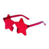 Rimless Star Sunglasses with Transparent Jelly Frame