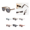 Rubberized Sunglasses with UV400 Protection
