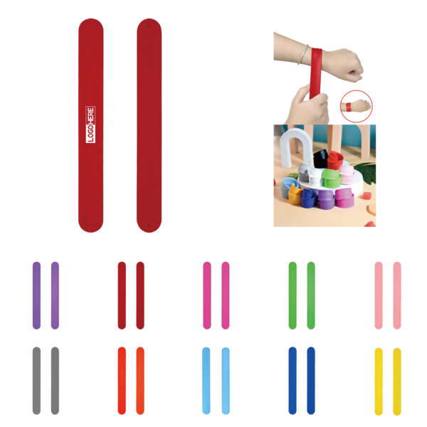 Soft Silicone Slap Bracelet for Fun Events