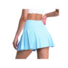 High-Waisted Pleated Tennis Skirt with Pockets
