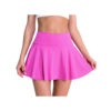 High-Waisted Pleated Tennis Skirt with Pockets