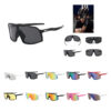 Wrap-Around Sport Sunglasses for UV Protection