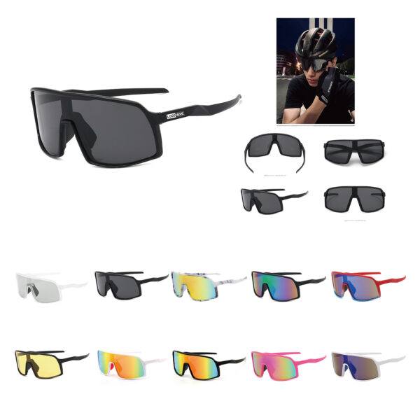 SPL386 Wrap-Around Sport Sunglasses for UV Protection