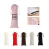 Soft Velvet Drawstring Pouch for Storage and Cleaning