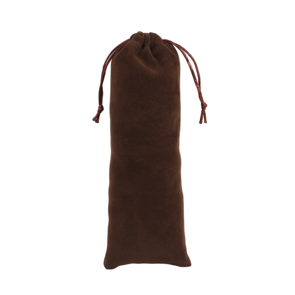 Soft Velvet Drawstring Pouch for Storage and Cleaning