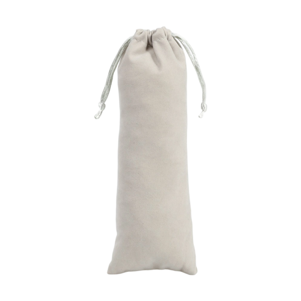 Soft Velvet Drawstring Pouch for Storage and Cleaning