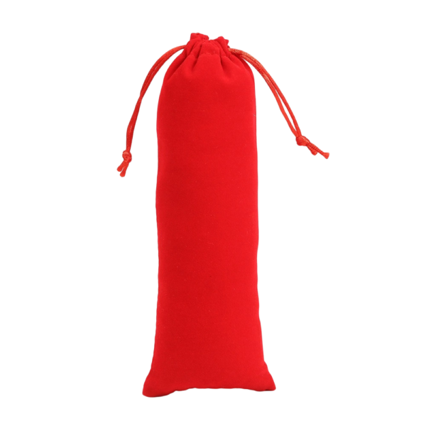 Soft Velvet Drawstring Pouch for Storage and Cleaning