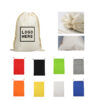 Lightweight Non-Woven Drawstring Tote Bag in Small Size