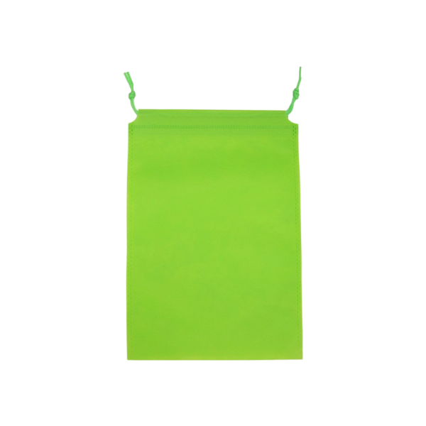 Lightweight Non-Woven Drawstring Tote Bag in Small Size