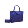 Foldable Non-Woven Tote Bag with Snap Closure