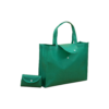 Foldable Non-Woven Tote Bag with Snap Closure