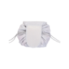 Luxurious Round Drawstring Cosmetic Bag with Waterproof Coating