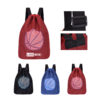 Mesh Drawstring Sports Backpack for Basketball and Training