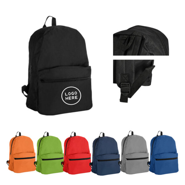 SPL415 Heavy-Weight Canvas Backpack with Nylon Zipper