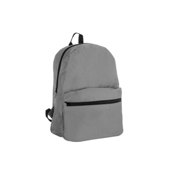 Heavy-Weight Canvas Backpack with Nylon Zipper