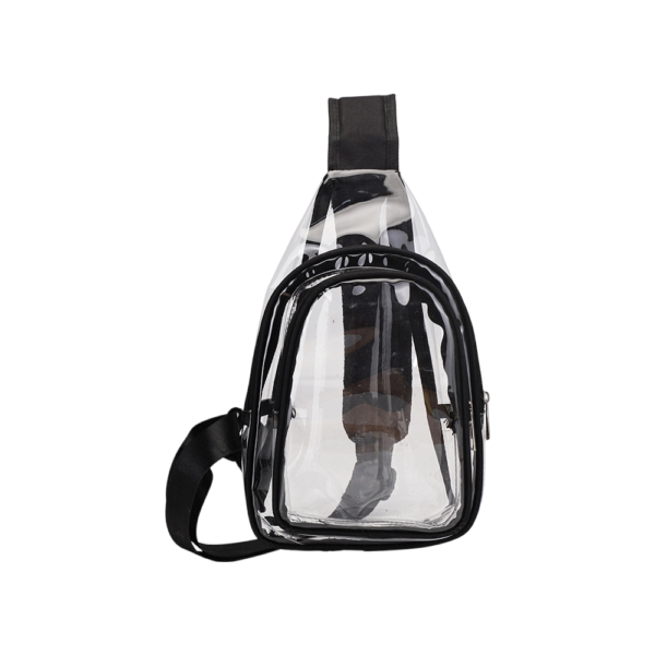 Innovative Transparent PVC Crossbody Bag for Daily Use