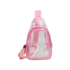 Innovative Transparent PVC Crossbody Bag for Daily Use