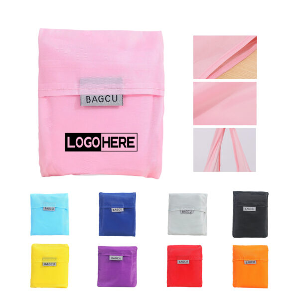 SPL424 Modern-Style Foldable Polyester Shopping Bag with Large Capacity