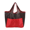 Waterproof Large-Capacity Collage-Colored Foldable Shopping Tote Bag