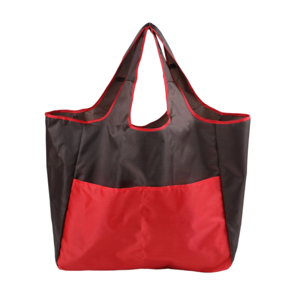 Waterproof Large-Capacity Collage-Colored Foldable Shopping Tote Bag