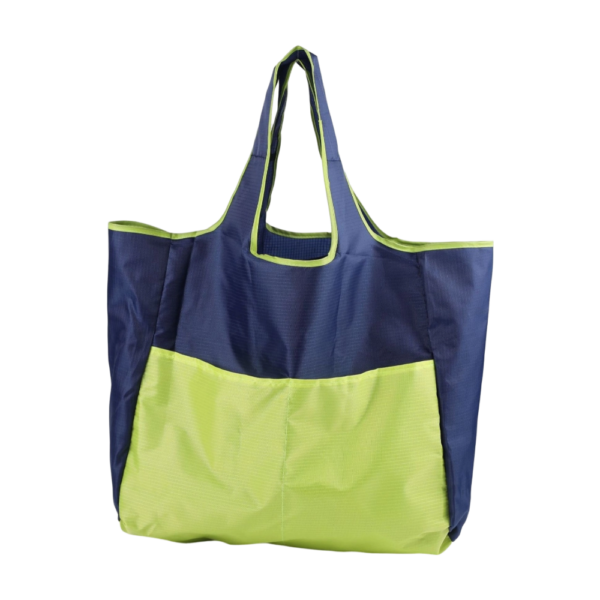 Waterproof Large-Capacity Collage-Colored Foldable Shopping Tote Bag