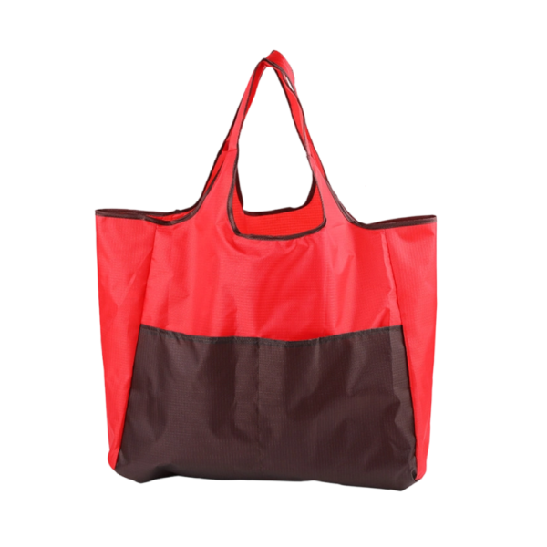 Waterproof Large-Capacity Collage-Colored Foldable Shopping Tote Bag