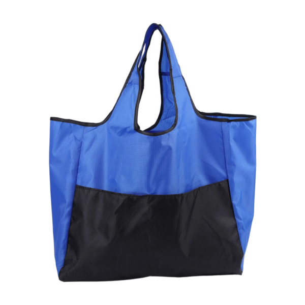 Waterproof Large-Capacity Collage-Colored Foldable Shopping Tote Bag