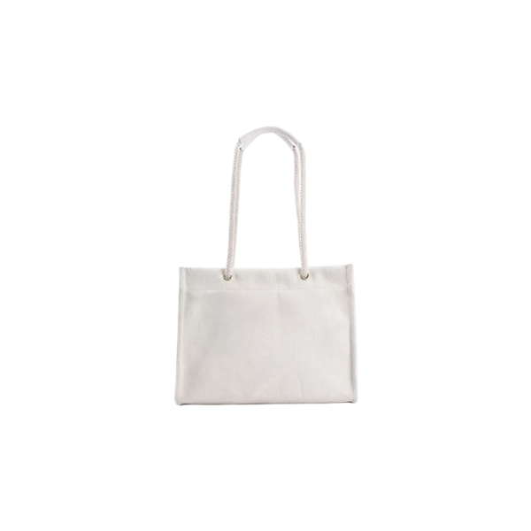 Plain Twill Cotton Tote Bag with Minimalist Design