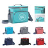 Portable Insulated Cooler Bag with Oxford Fabric and Compartments